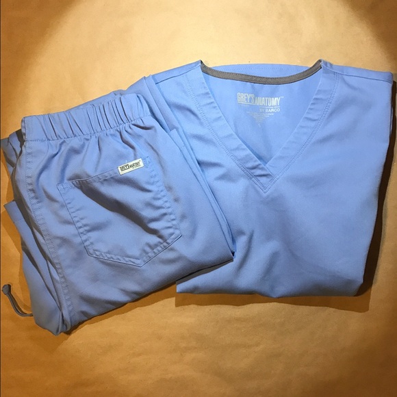 Grays Anatomy Ceil Blue scrubs