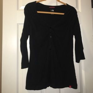Black north face long sleeve