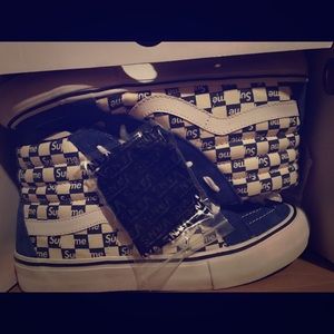 Supreme sk8 high (Blue)
