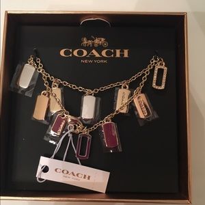Coach Hangtag Gold:/Silver/Rose Gold Bracelet