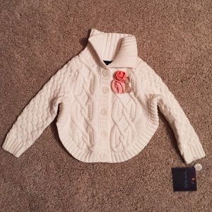 NWT Cynthia Rowley Cardigan 12M
