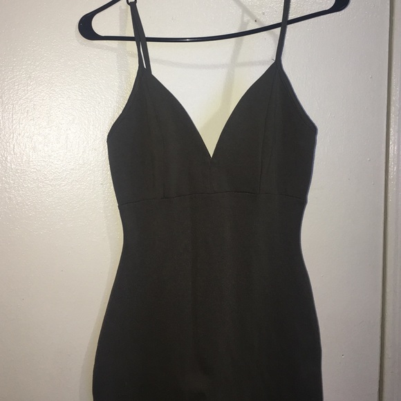 Olive bodycon dress