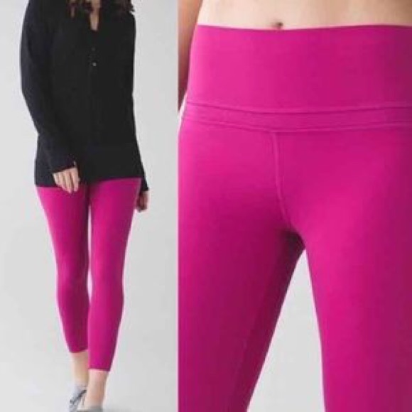 🍋Lululemon Align Raspberry leggings size 6