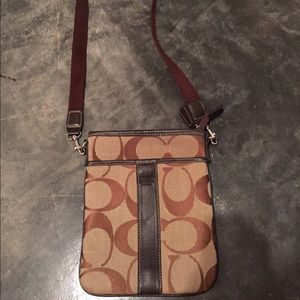 Coach cross-body purse