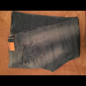 True religion stretch/sweatpants style jeans