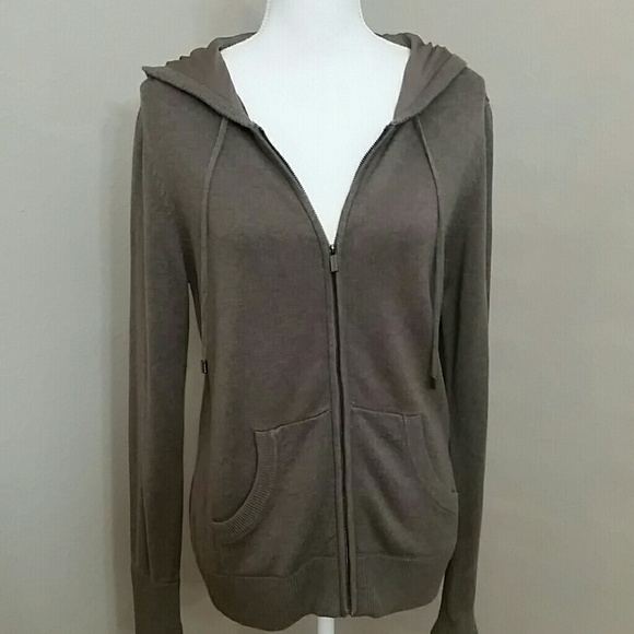 Calvin Klein Sweaters - Calvin Klein Hooded Zip Up Sweater w Front Pockets