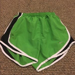 Nike Dry fit shorts green