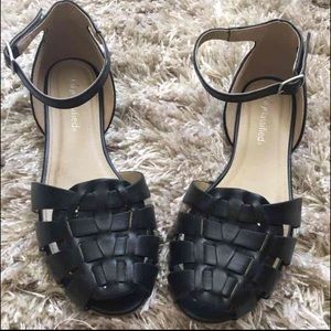 Vintage gladiator flats!