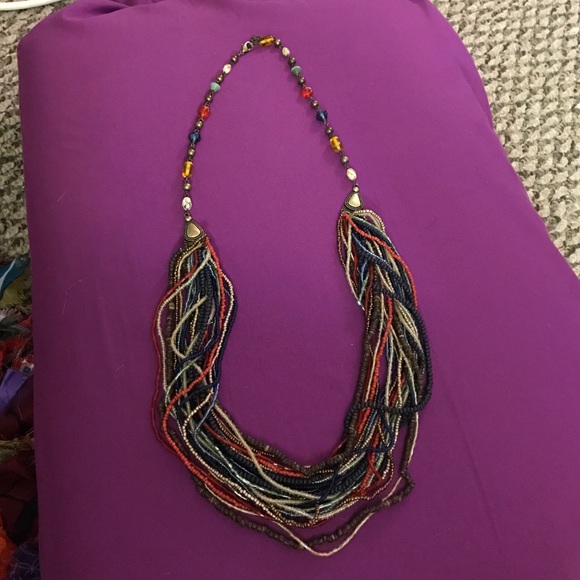 Unique beaded necklace