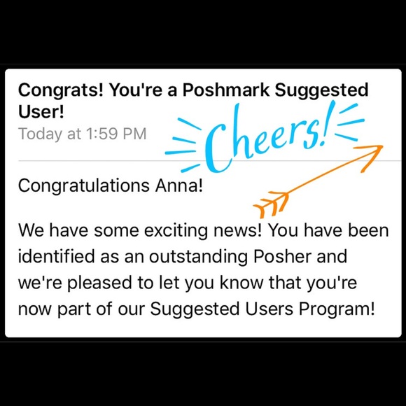 🛍🎉 I'm a Suggested User!!!! 🎉🛍