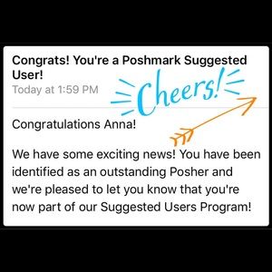 🛍🎉 I'm a Suggested User!!!! 🎉🛍
