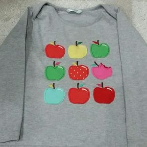 Baby Boden Apple Long Sleeve T!