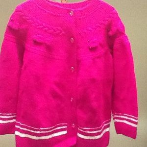 Goldfish hand knitted sweater