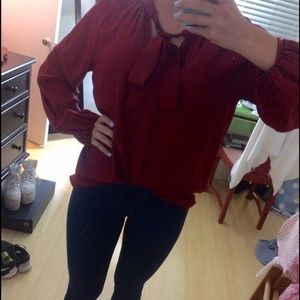 Lucky Brand Silk Blouse