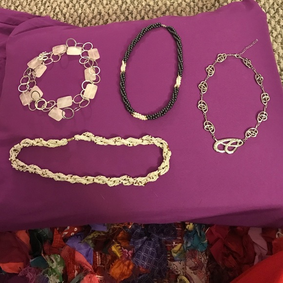 Selection of necklaces