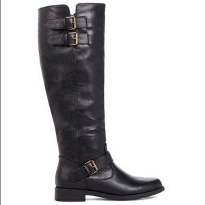 Black Knee High Boots