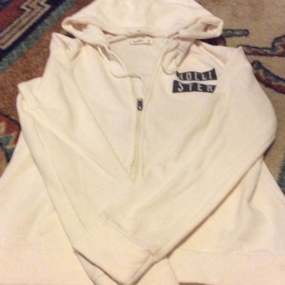 Hollister zip up hoodie