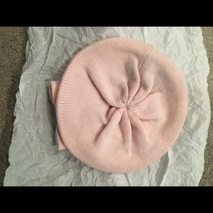 Kate Spade gathered bow beret