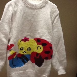 Hand knitted sweater