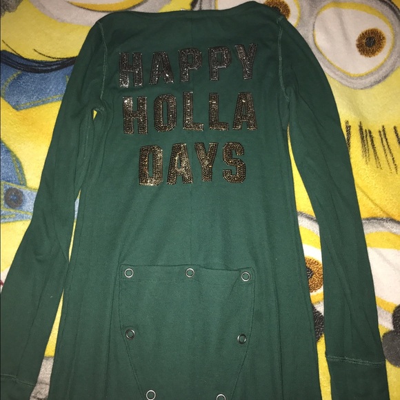 Vs pink onesie Green xs