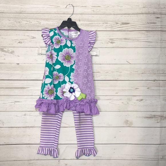 Emily Rose size 5 Purple/Multicolored Set