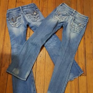 2 pair big star jeans