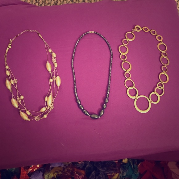 Selection of necklaces