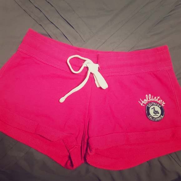 Hot pink lounge shorts
