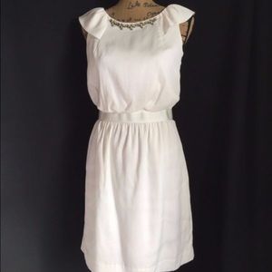 Ann Taylor Loft White Dress