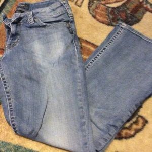 Silver jeans