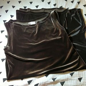 90's Grunge Medium Brown Crushed Velvet Dress