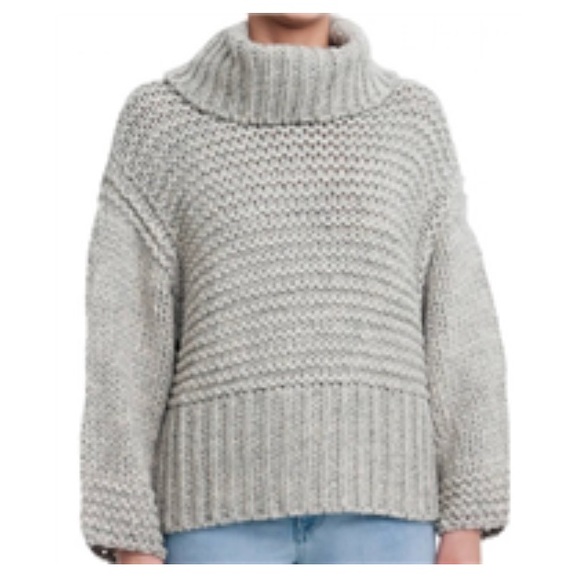 chunky knit sweater