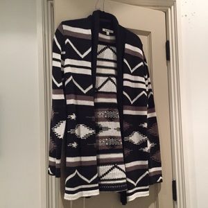BB Dakota open cardigan sweater