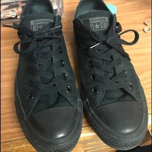 All black converse