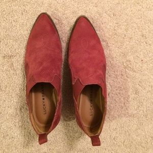Red Booties | Lucky Brand