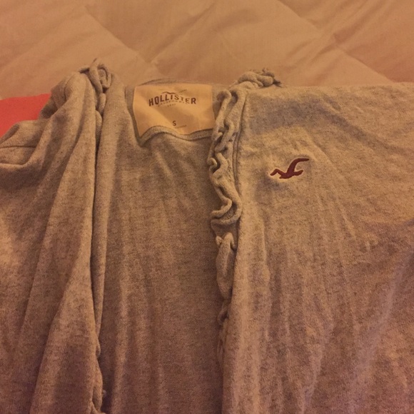 Hollister grey cardigan