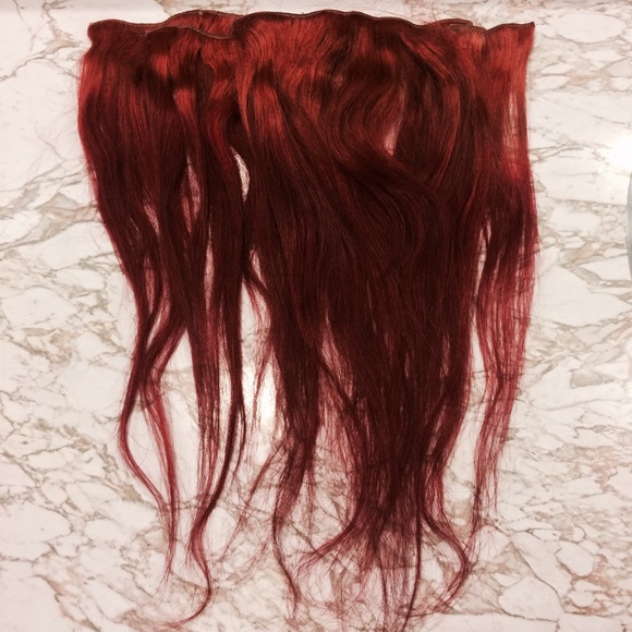 On hold! 100% human hair clip in extensions