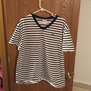 Lacoste short sleeve vneck shirt