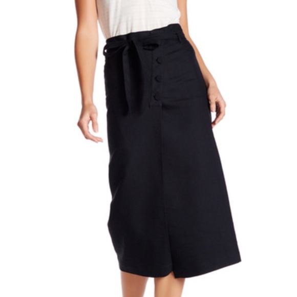 Helmut Lang Wrap-Over Skirt