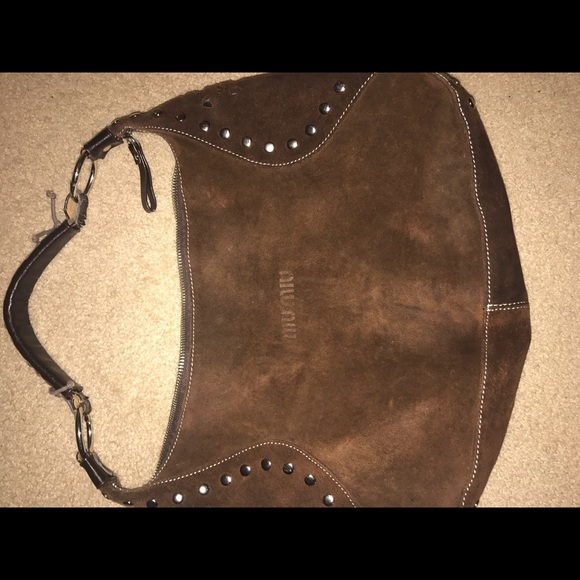 Suede Purse authentic