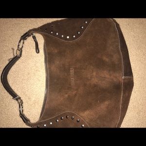 Suede Purse authentic