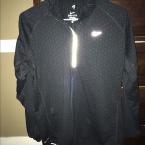 Nike pullover running jacket