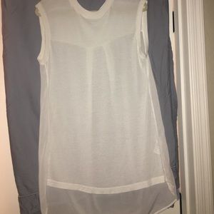 All saints white blouse