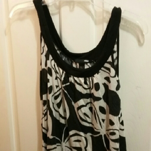 H&M flowy butterfly print tank