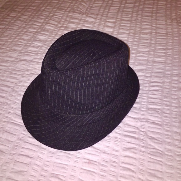 Pinstripe fedora