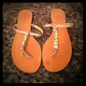 Badgley Mischka sandals. Worn for one night!