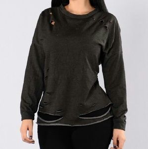 Let's Do It Again Sweater- Black