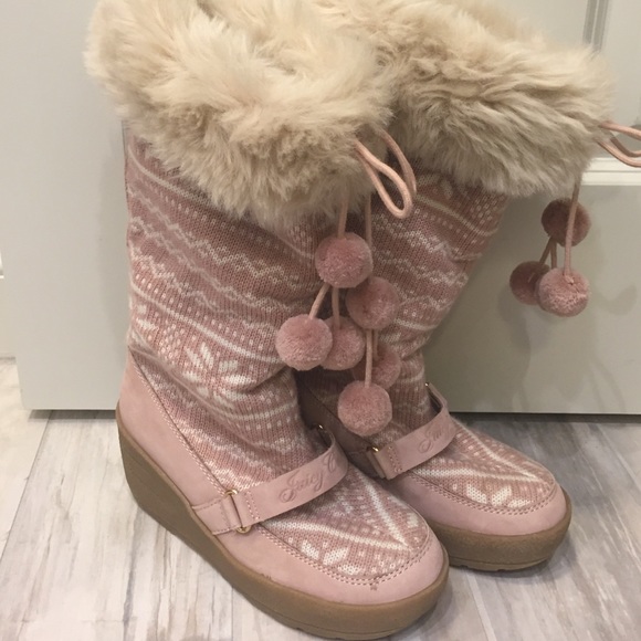 juicy couture fur boots