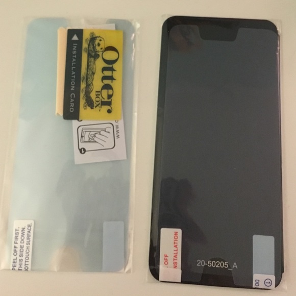 2 unopened IPhone 6 plastic screen protectors