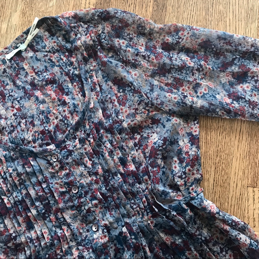 KIMCHI BLUE sheer blouse